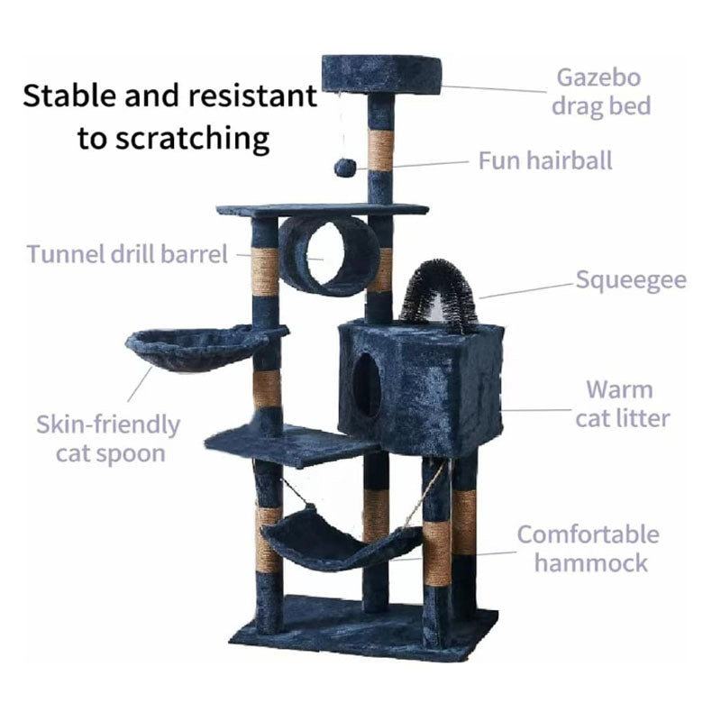 Cat Toys Pet Cat Tower Condo Cat Tower 150 CM Promo