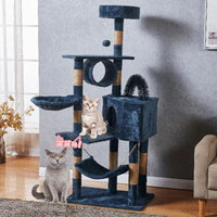 Thumbnail for Cat Toys Pet Cat Tower Condo Cat Tower 150 CM Promo