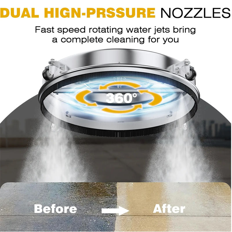 Surface Cleaner 24" Stainless Steel Surface Cleaner