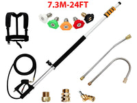 Thumbnail for Telescoping Pressure Washer 7.3m Pole with Harness