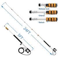 Thumbnail for 73m extension wand with locking levers