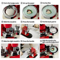 Thumbnail for Button Maker Machine Badge Punch