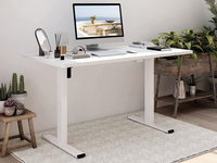 Thumbnail for Height Adjustable Desk Table 140CM