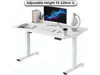 Thumbnail for Height Adjustable Desk Table 140CM