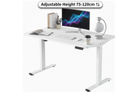 Thumbnail for Height Adjustable Desk Table 140CM