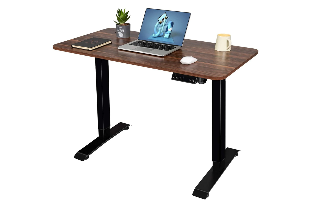 Desk table flat pack ready for assembly
