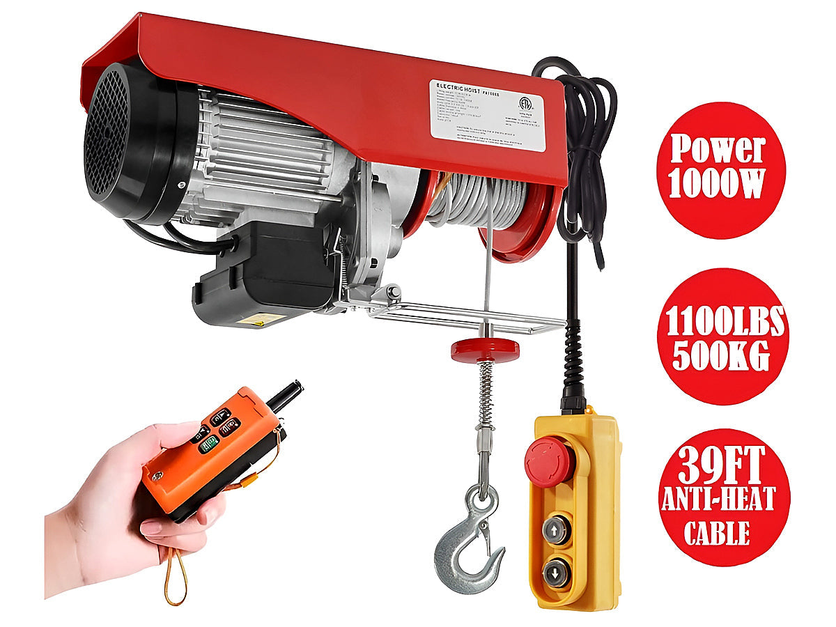 Wireless Hoist Winch 500KG