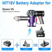 Thumbnail for Makita to Dyson V6 Vacuum Cleaner Battery Adapter Converter