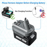 Thumbnail for Makita to Dyson V6 Vacuum Cleaner Battery Adapter Converter