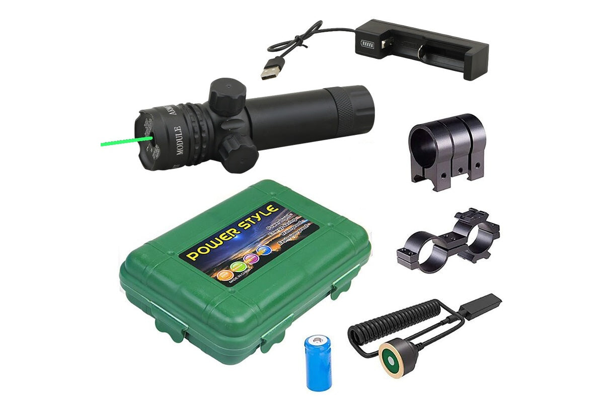Tactical Green Laser Sight Rifle Dot Scope