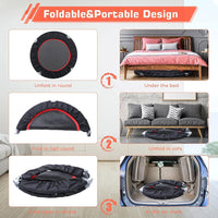 Thumbnail for Trampoline Mini Foldable Portable Rebounder 40 Inch