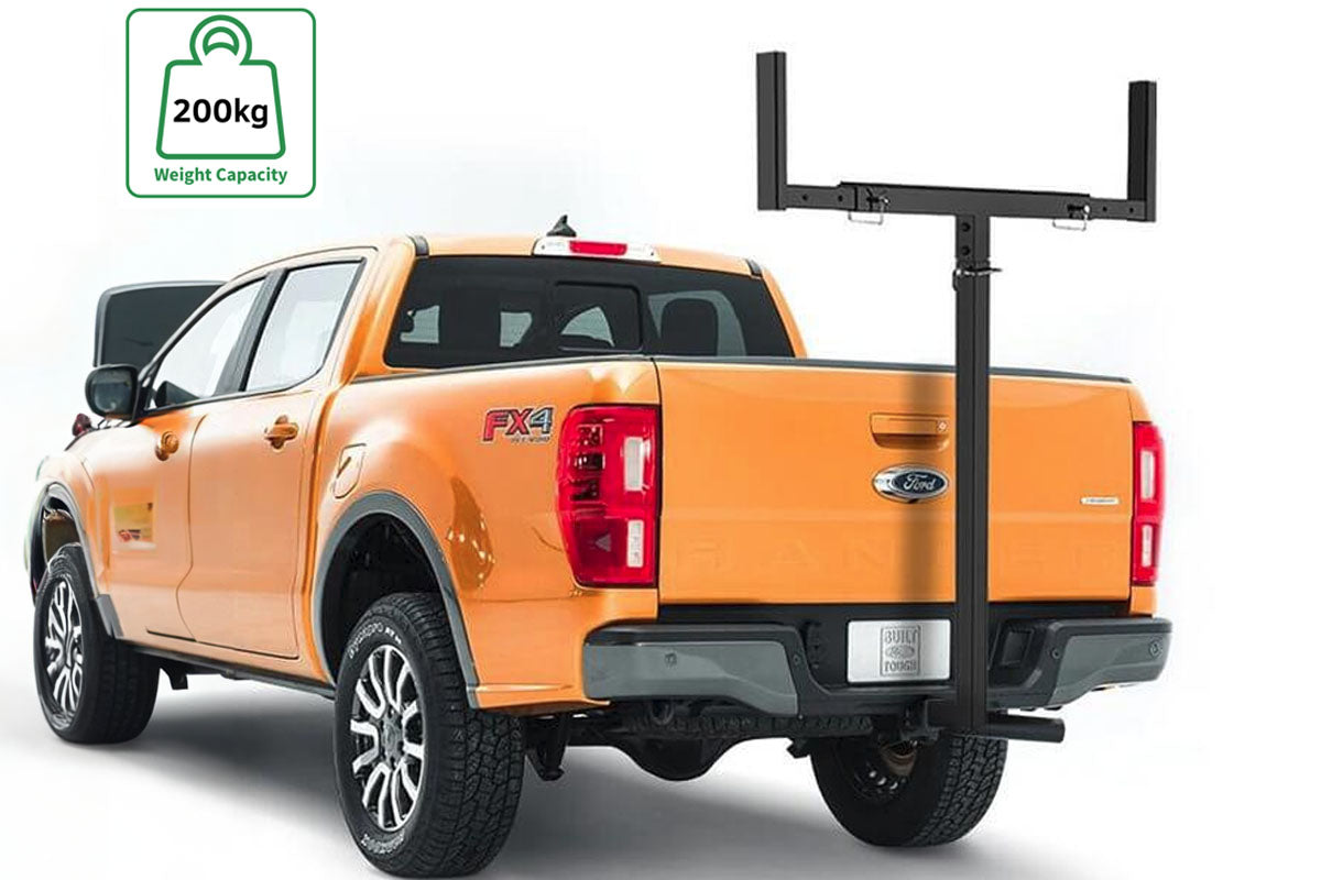 2 inch hitch mount truck bed extender on ute