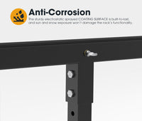 Thumbnail for Side view of extender sliding into receiver hitch