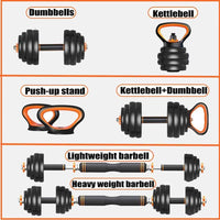 Thumbnail for Adjustable Dumbbells Set 30KG with Barbell