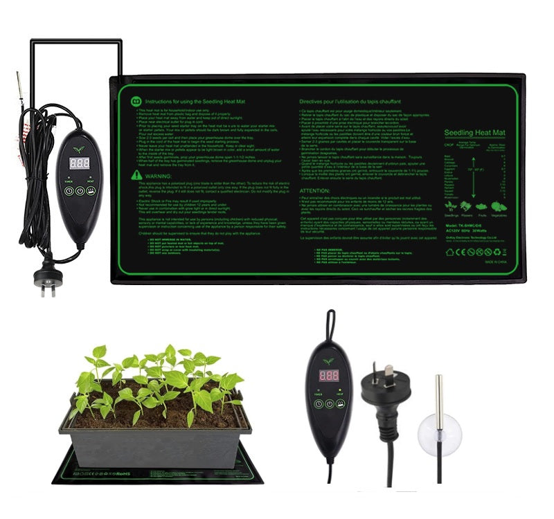 Seedling Heat Mat Plant Heated Pad 25x50CM