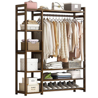 Thumbnail for Bamboo Wardrobe Clothes Rack