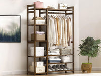 Thumbnail for Bamboo Wardrobe Clothes Rack