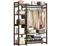 Thumbnail for Bamboo Wardrobe Clothes Rack