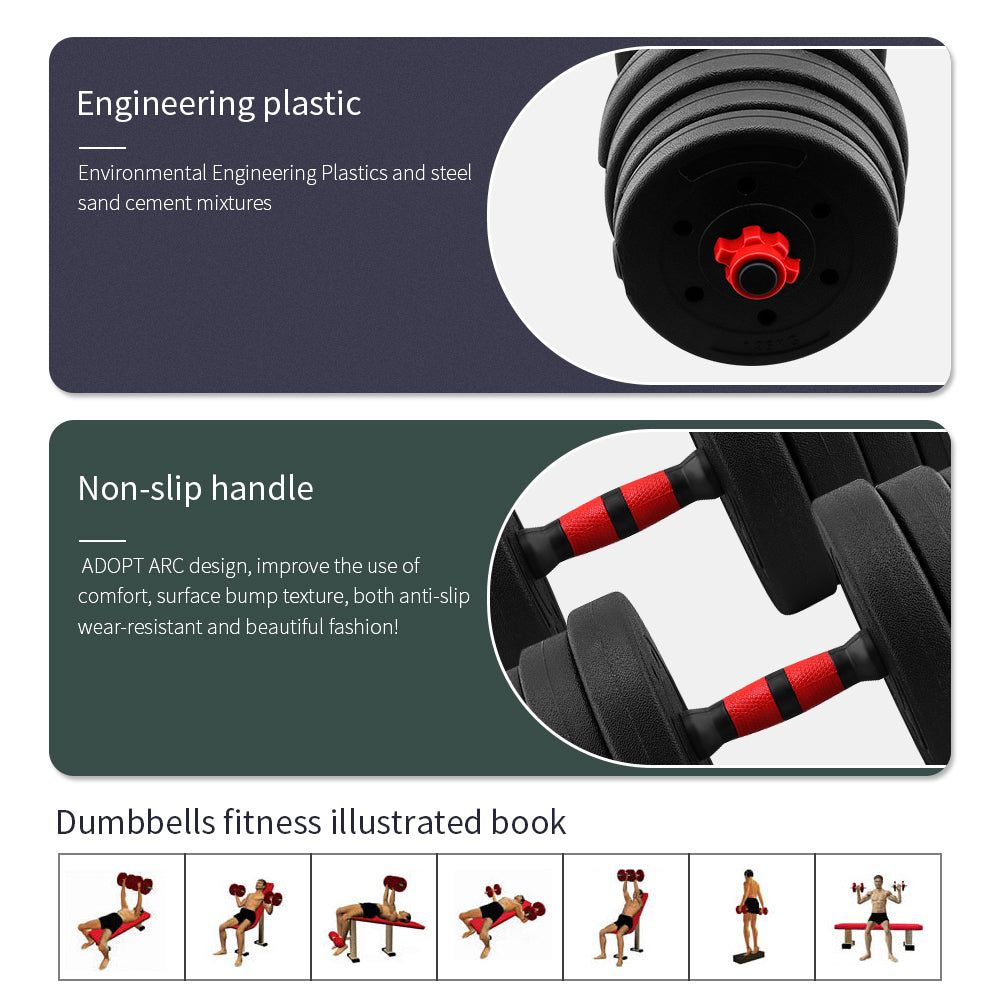 Adjustable Dumbbells 2X20kg Dumbbell