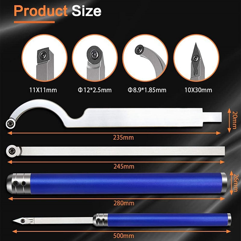 Carbide Tipped Woodturning Tools