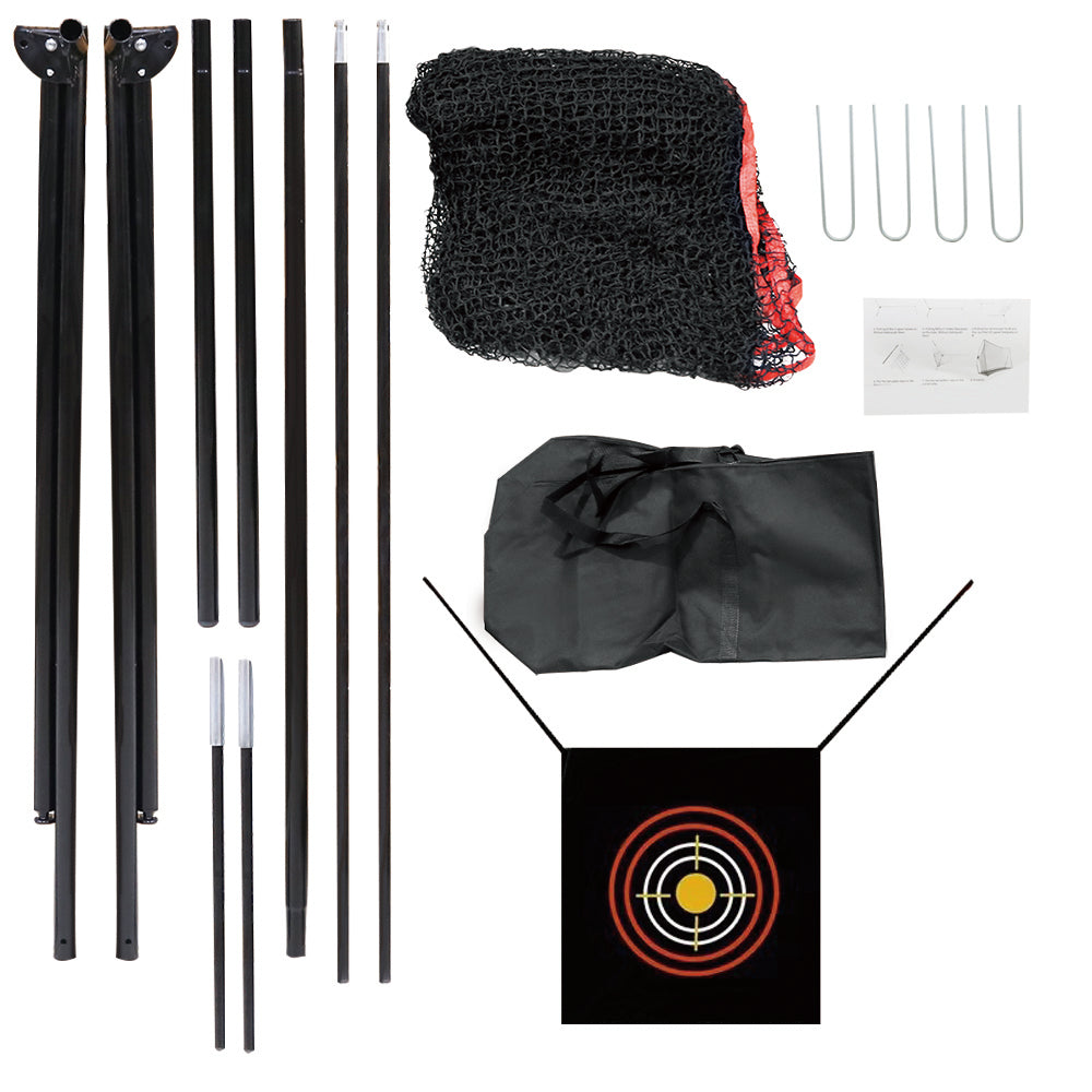 Golf Practice net with Target