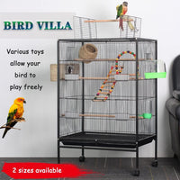 Thumbnail for Bird Cage Parrot Aviary Perch Carrier