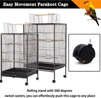 Thumbnail for Bird Cage Parrot Aviary Perch Carrier