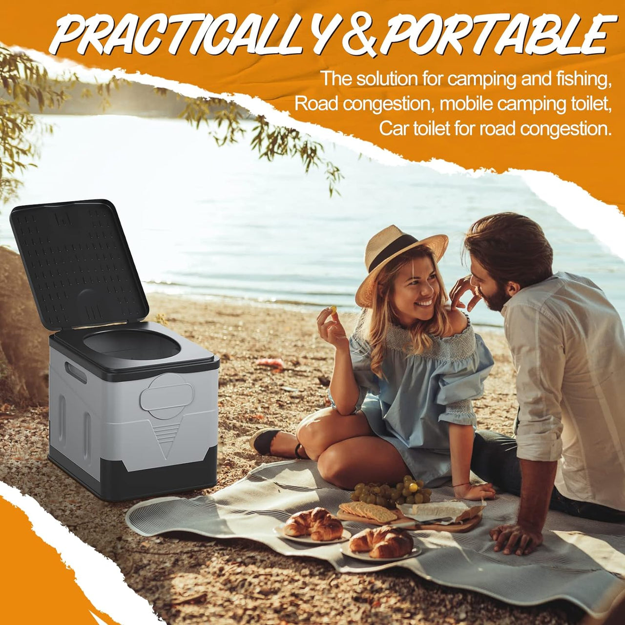 Portable Outdoor Camping Toilet