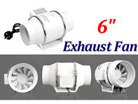 Thumbnail for Inline Extractor Fan Exhaust Duct 150MM