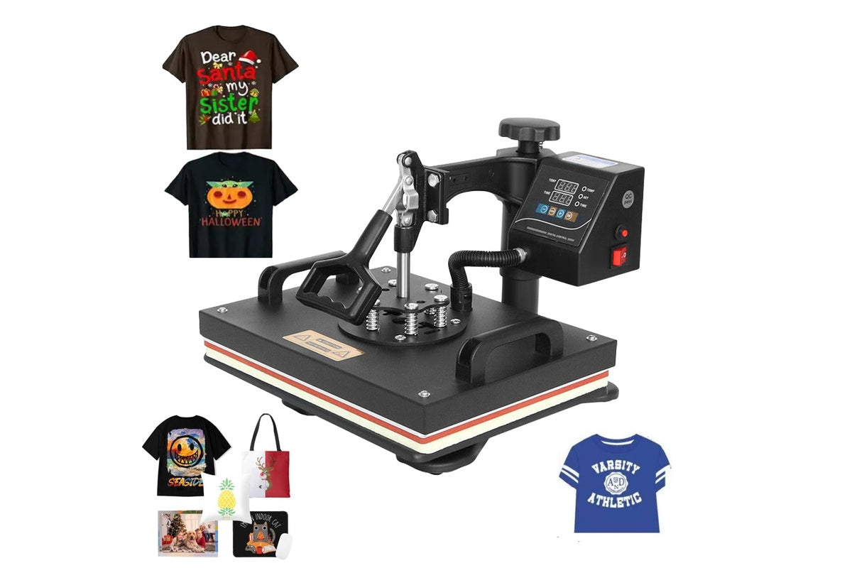 Heat press machine 12x15 inch platen surface