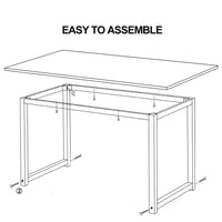 Thumbnail for Computer Desk Table Black 120cm