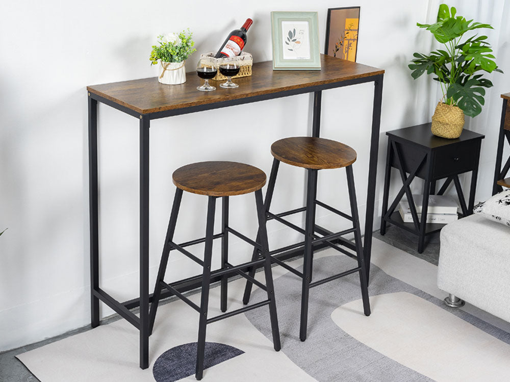 Bar Table and Bar Chairs Set