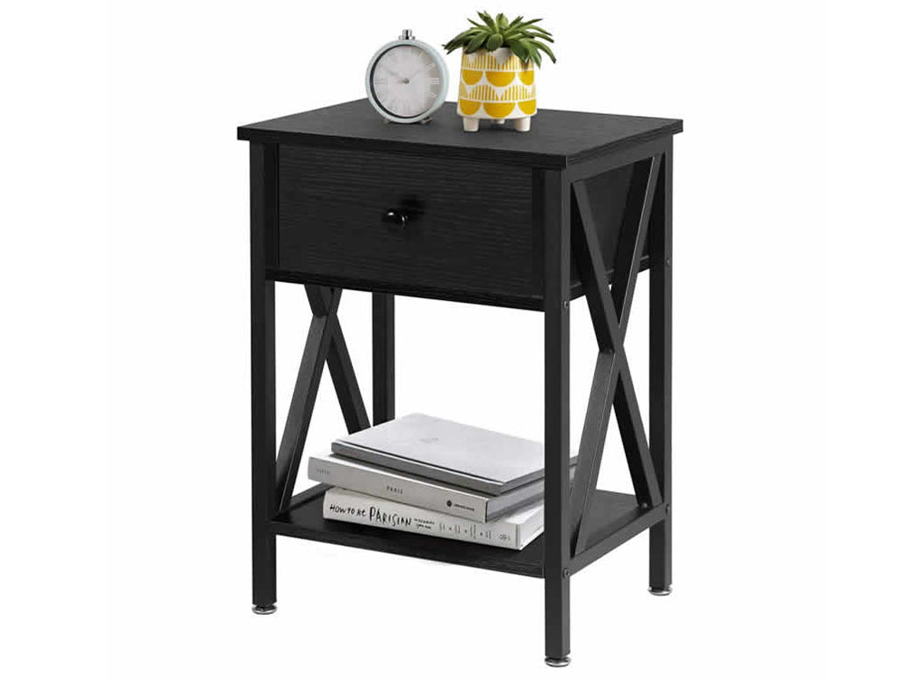 Bedside Table Nightstands with Drawer
