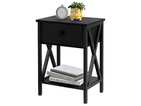Thumbnail for Bedside Table Nightstands with Drawer