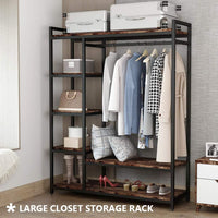 Thumbnail for Metal Wardrobe Clothes Rack Clothes Organizer