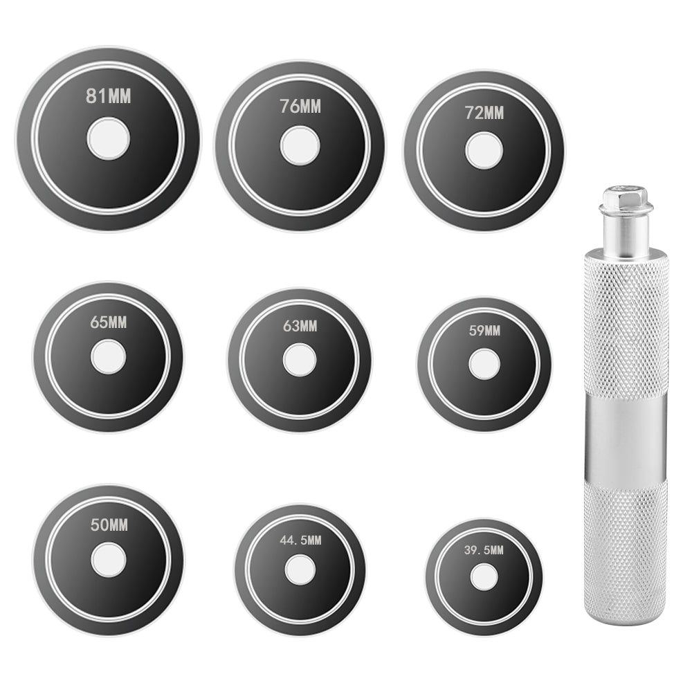 Complete 10 piece bearing installation kit