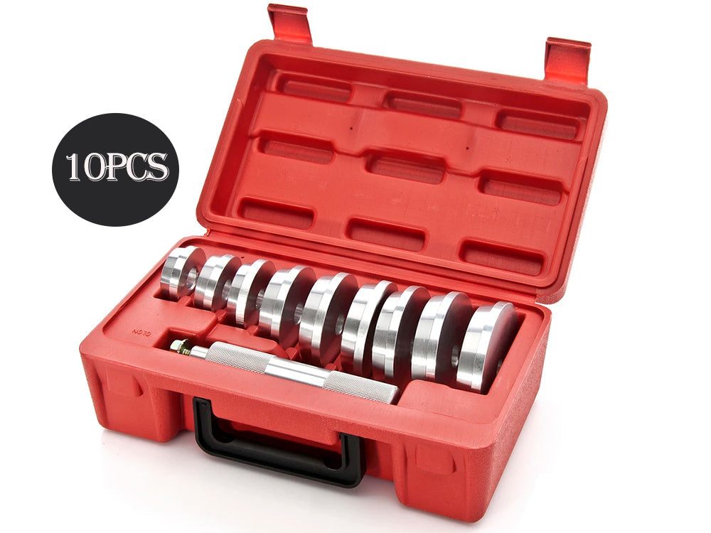 Set includes 9 disc sizes from 395mm to 81mm