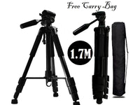 Thumbnail for Tripod 1.7m + FREE Carry Bag