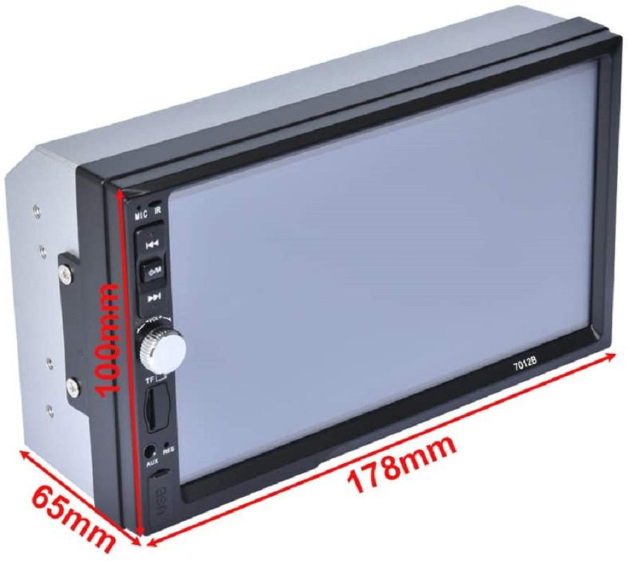 7" Double DIN Car Stereo Bluetooth MP5 Player