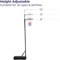 Thumbnail for Netball stand base filled with water for stability