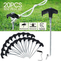 Thumbnail for 20Pcs Camping Tent Pegs