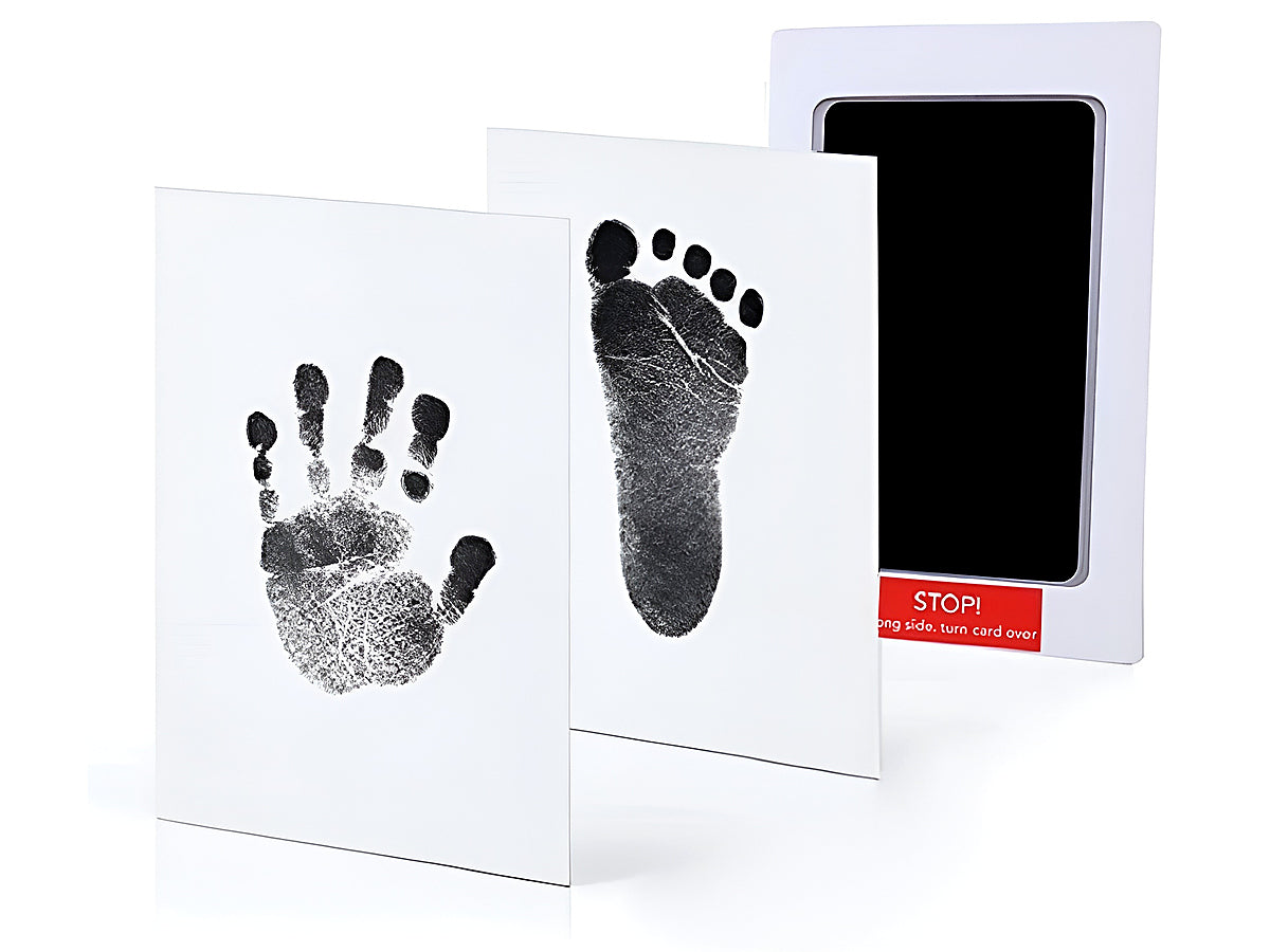 Baby Foot Print Black