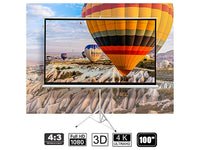 Thumbnail for Projector Screen with Stand 100