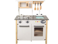 Thumbnail for Wooden Play Kitchen Kids Kitchen Set Pretend Playset