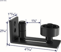 Thumbnail for Sliding Barn Door Hardware Bottom Adjustable Roller