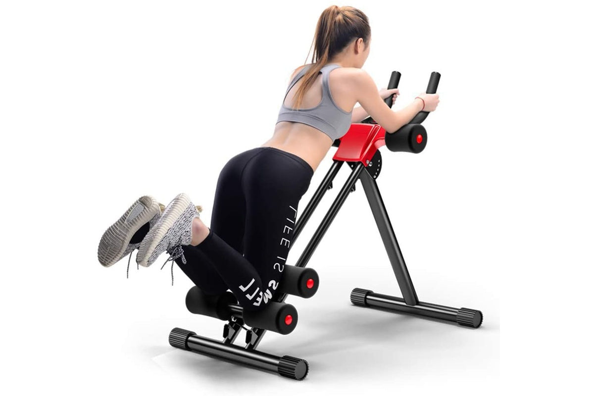 Abdominal roller coaster with digital display