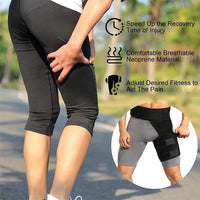 Thumbnail for Groin Support Hip Brace Compression Groin Wrap for Thigh Hamstring