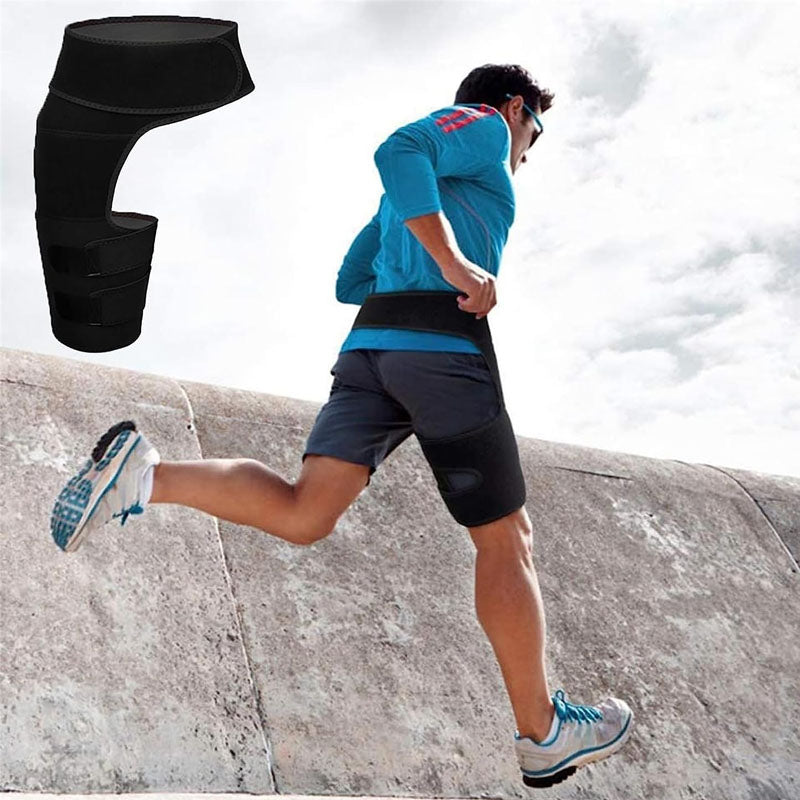 Groin Support Hip Brace Compression Groin Wrap for Thigh Hamstring