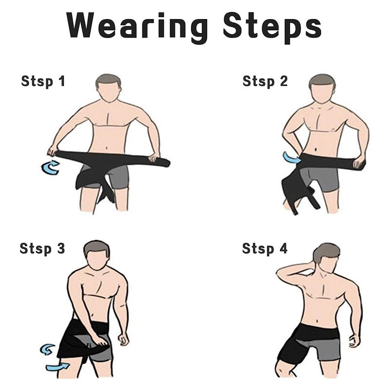 Groin Support Hip Brace Compression Groin Wrap for Thigh Hamstring