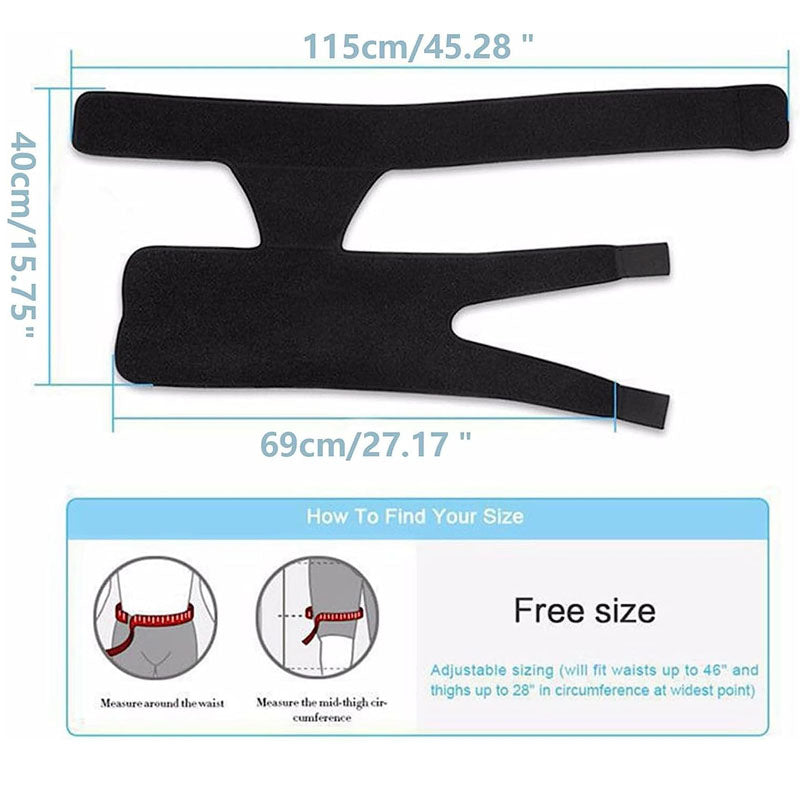 Groin Support Hip Brace Compression Groin Wrap for Thigh Hamstring